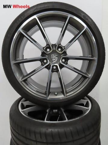 Porsche 21 inch Origineel velgen 911 992 met zomerbanden beschikbaar voor biedingen