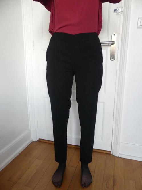 Access : nieuw afslankend zwart sjiek casual lange broek 38, Kleding | Dames, Broeken en Pantalons, Nieuw, Maat 38/40 (M), Zwart