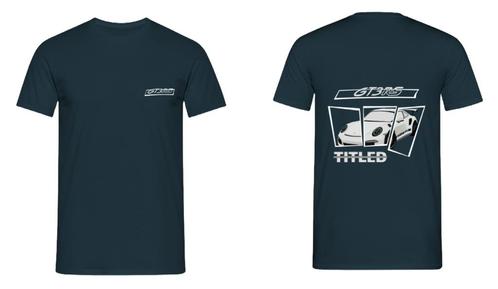 GT3RS T-shirt zonder titel, Kleding | Heren, T-shirts, Nieuw, Maat 52/54 (L), Blauw, Ophalen of Verzenden