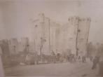oude foto Gravensteen Gent , zilverprint, Verzamelen, Ophalen, Gebruikt, Foto, Gebouw