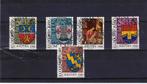 postzegels luxemburg nrs 991/95 gestempeld zeer mooi, Postzegels en Munten, Postzegels | Europa | België, Met stempel, Ophalen of Verzenden