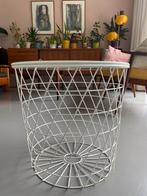 Ikea salontafel bijzettafel nachtkastje opbergmand, Ophalen, Minder dan 45 cm, Minder dan 55 cm, Metaal of Aluminium