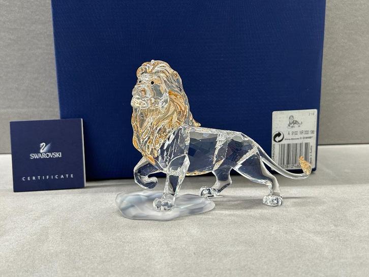 Swarovski Disney Mufasa, Collections, Swarovski, Neuf, Figurine, Enlèvement ou Envoi