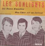 45t Les Sunlights - Les Roses Blanche (zg staat), 7 inch, Single, Ophalen of Verzenden, Zo goed als nieuw
