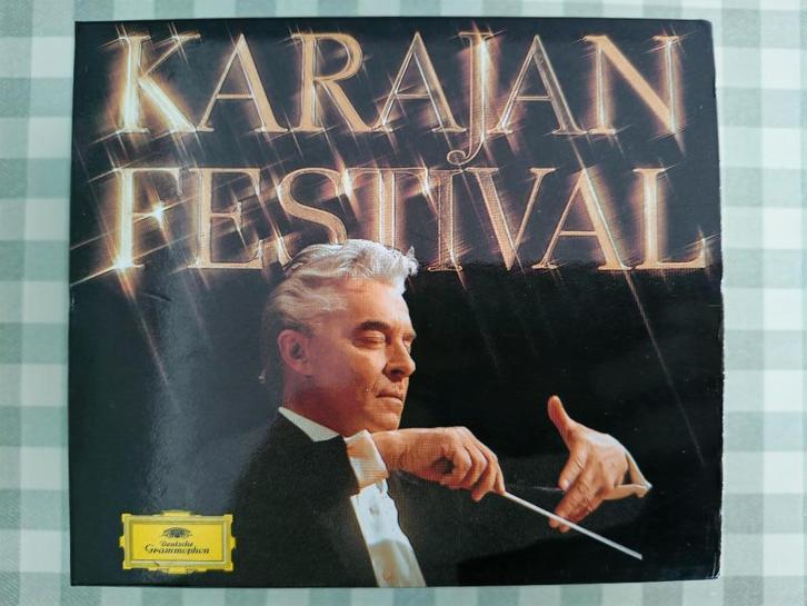 HERBERT VON KARAJAN - Karajan festival (5 CD box), CD & DVD, CD | Classique, Comme neuf, Orchestre ou Ballet, Romantique, Enlèvement ou Envoi