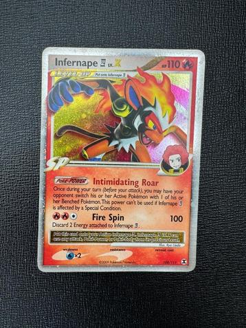 Infernape lv x rising rivals  beschikbaar voor biedingen