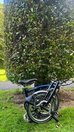 Brompton M6R Tempest Blue  Dynamo bagagerek 6versnellingen, Fietsen en Brommers, Ophalen, Brompton, 14 tot 16 inch, Versnellingen