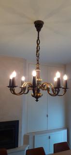 luchter brons, Huis en Inrichting, Lampen | Kroonluchters, Ophalen, Gebruikt, Overige materialen, Klassiek antiek retro
