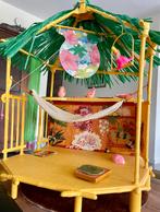Barbie tropische hut jaren’80, Kinderen en Baby's, Ophalen, Gebruikt, Poppenhuis