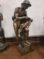 Statue en bronze antique, Antiquités & Art, Enlèvement