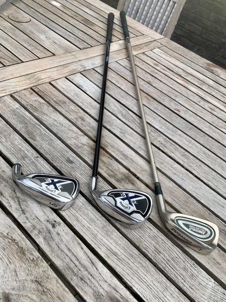 lot van 2 golf clubs CALLAWAY GOLF 2X0, Sport en Fitness, Golf, Gebruikt, Club, Callaway, Ophalen