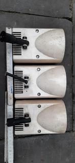 Retro plafondspots 3 stuks. Aluminium behuizing., Maison & Meubles, Lampes | Spots, Enlèvement