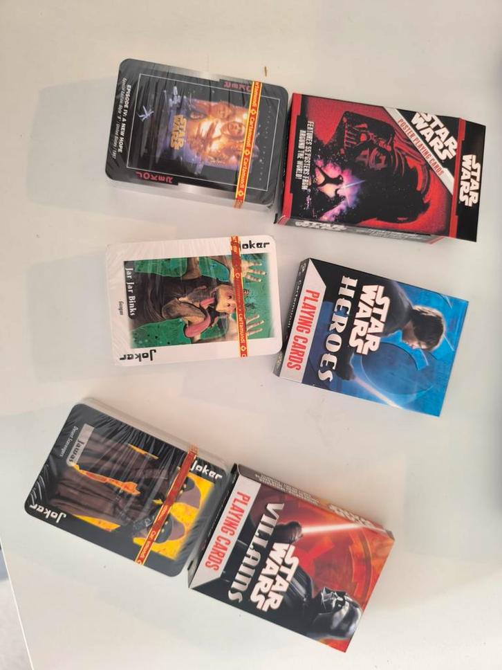 speelkaarten collecter item van star wars, Hobby en Vrije tijd, Verzamelkaartspellen | Overige, Zo goed als nieuw, Ophalen