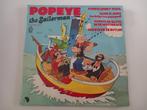 Vinyl LP Popeye the Sailorman Verhaaltjes Verhaal Strip, Ophalen of Verzenden, Verhaal of Sprookje
