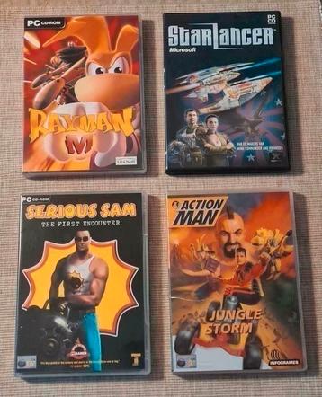 Oudere (van 1999, 2000 en 2001) Pc-spelletjes  beschikbaar voor biedingen