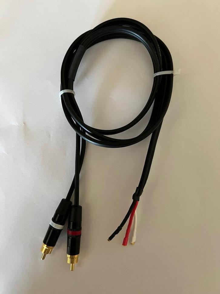 RCA kabel voor Dual platenspeler, Audio, Tv en Foto, Platenspelers, Nieuw, Platenspeler-onderdeel, Dual, Ophalen of Verzenden