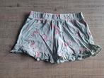 Shortje flamingo's zeeman maat 110/116 (gratis), Broek, Zeeman, Gebruikt, Meisje