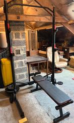Weightset & weight-rack, Sport en Fitness, Ophalen, Zo goed als nieuw, Metaal, Overige typen