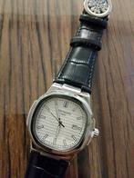 Réplique Patek Philippe Nautilus — argenté/blanc (bracelet n, Enlèvement ou Envoi, Argent