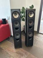 Kef XQ40 Hoogglans zwart, Audio, Tv en Foto, Luidsprekerboxen, Ophalen, Gebruikt, Front, Rear of Stereo speakers
