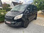 Ford Transit Custom / Dubbele Cabine / L1H1, Auto's, 4 deurs, 1995 cc, 4 cilinders, Zwart