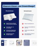 Ergonomisch hoofdkussen, Eenpersoons, Wit, Nieuw, Ophalen of Verzenden