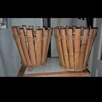 4 x grote bamboo cashe pots, Tuin en Terras, Ophalen of Verzenden