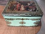 Antieke koekendoos voor verzamelaars. Bieden aub,, Verzamelen, Ophalen of Verzenden, Zo goed als nieuw