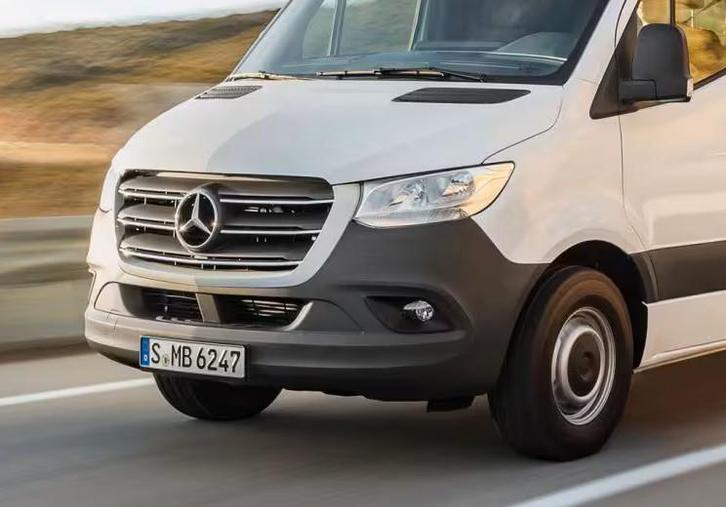 BUMPER VOOR Sprinter 3t (910.1 / 907.1 / 907.2) (01-2018/-), Auto-onderdelen, Carrosserie, Bumper, Mercedes-Benz, Voor, Gebruikt