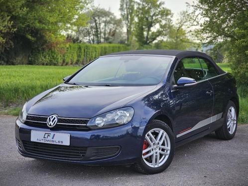 VW Golf 6 1.6TDI Cabriolet - 2013, Auto's, Volkswagen, Bedrijf, Golf, Airconditioning, Boordcomputer, Cruise Control, Elektrische buitenspiegels