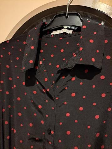 Mango hemdjurk mt S, polkadots beschikbaar voor biedingen