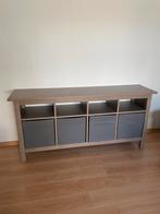 Hemnes tv kast / tafel in houd met bakjes, Huis en Inrichting, Ophalen, Zo goed als nieuw, Grenenhout