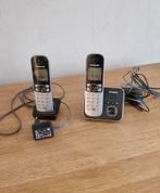 Panasonic vaste telefoons duo set, Telecommunicatie, Vaste telefoons | Handsets en Draadloos, Ophalen, Zo goed als nieuw