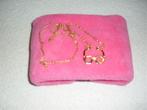 Halsketting met hanger Nieuw, Handtassen en Accessoires, Kettingen, Nieuw, Ophalen of Verzenden, Goud, Overige materialen