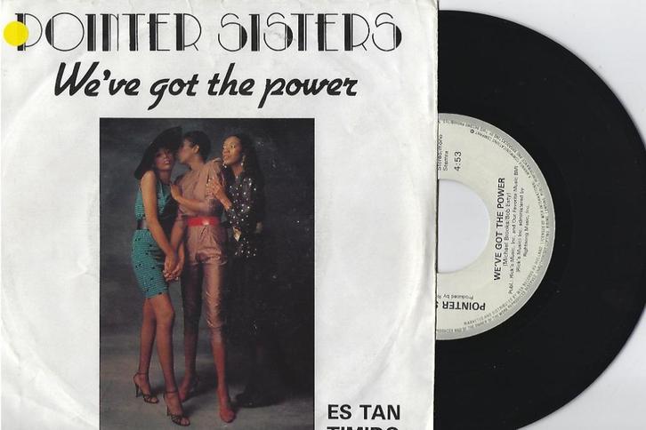 Pointer Sisters – We've Got The Power, Cd's en Dvd's, Vinyl Singles, Gebruikt, Single, Pop, 7 inch, Ophalen of Verzenden