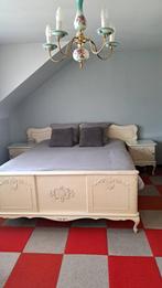 Slaapkamer wit, Huis en Inrichting, Slaapkamer | Complete slaapkamers, Ophalen, Gebruikt, Tweepersoons, Wit