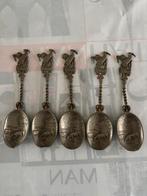 Lot de 5 cuillères décoratives anciennes étain hollandais, Antiquités & Art, Enlèvement