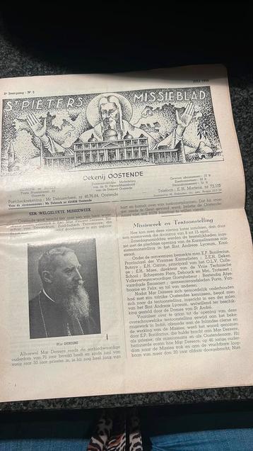 St Pieters Missieblad 07/1956 Oostende beschikbaar voor biedingen