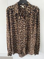 Luipaard bloesje maat 34, in perfecte staat!, Kleding | Dames, H&M, Bruin, Ophalen of Verzenden, Zo goed als nieuw