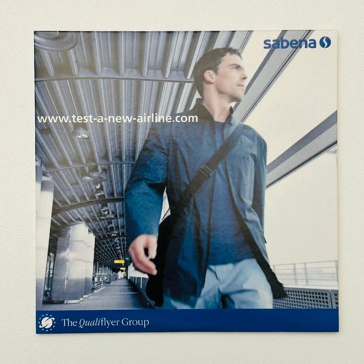 Sabena CD Multimedia The Qualiflyer Group Test a new airline, Verzamelen, Sabenasouvenirs, Nieuw, Ophalen of Verzenden