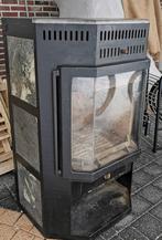 Houtgestookte Speksteenkachel 9kW, Ophalen, Houtkachel, Zo goed als nieuw, Vrijstaand