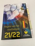 Regels van het voetbalspel 21/22, Enlèvement, Neuf, Voetbal Vlaanderen, Sport de ballon