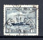 727 gestempeld 1946 - Oostende-Dover, Ophalen of Verzenden, Gestempeld, Gestempeld