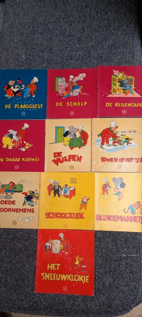 10 oude stripverhalen vd Tielse Flip jaren 50, Boeken, Kinderboeken | Baby's en Peuters, Gelezen, 3 tot 4 jaar, Ophalen of Verzenden