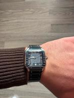 Cartier Santos horloge, Handtassen en Accessoires, Horloges | Heren, Ophalen, Zo goed als nieuw