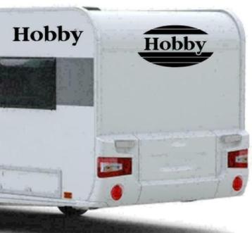 Hobby Camper Caravan Sticker HOBBY sticker