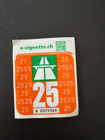 Vignette autoroutière Suisse, Envoi