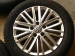 Winterbanden Michelin 205/55 R 16 94H op alu velgen VW VAG, Auto-onderdelen, Banden en Velgen, Ophalen, Gebruikt, 16 inch, Band(en)