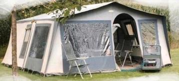 Caravane pliante spacieuse Alpenkreuzer avec auvent, auvent,, Enlèvement, Jusqu'à 6