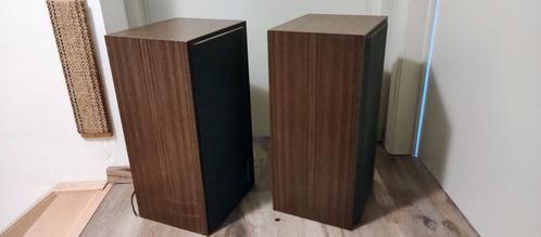 Telefunken TL70 vintage speakers, Audio, Tv en Foto, Luidsprekerboxen, Gebruikt, Front, Rear of Stereo speakers, Minder dan 60 watt